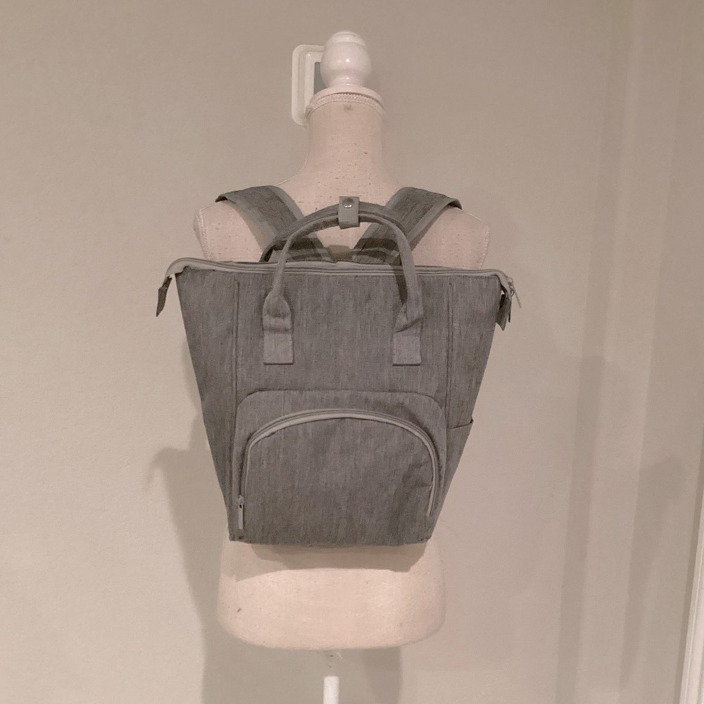 Enfamil Grey Wonder Baby Backpack-Versatile Cooler/ Diaper Bag